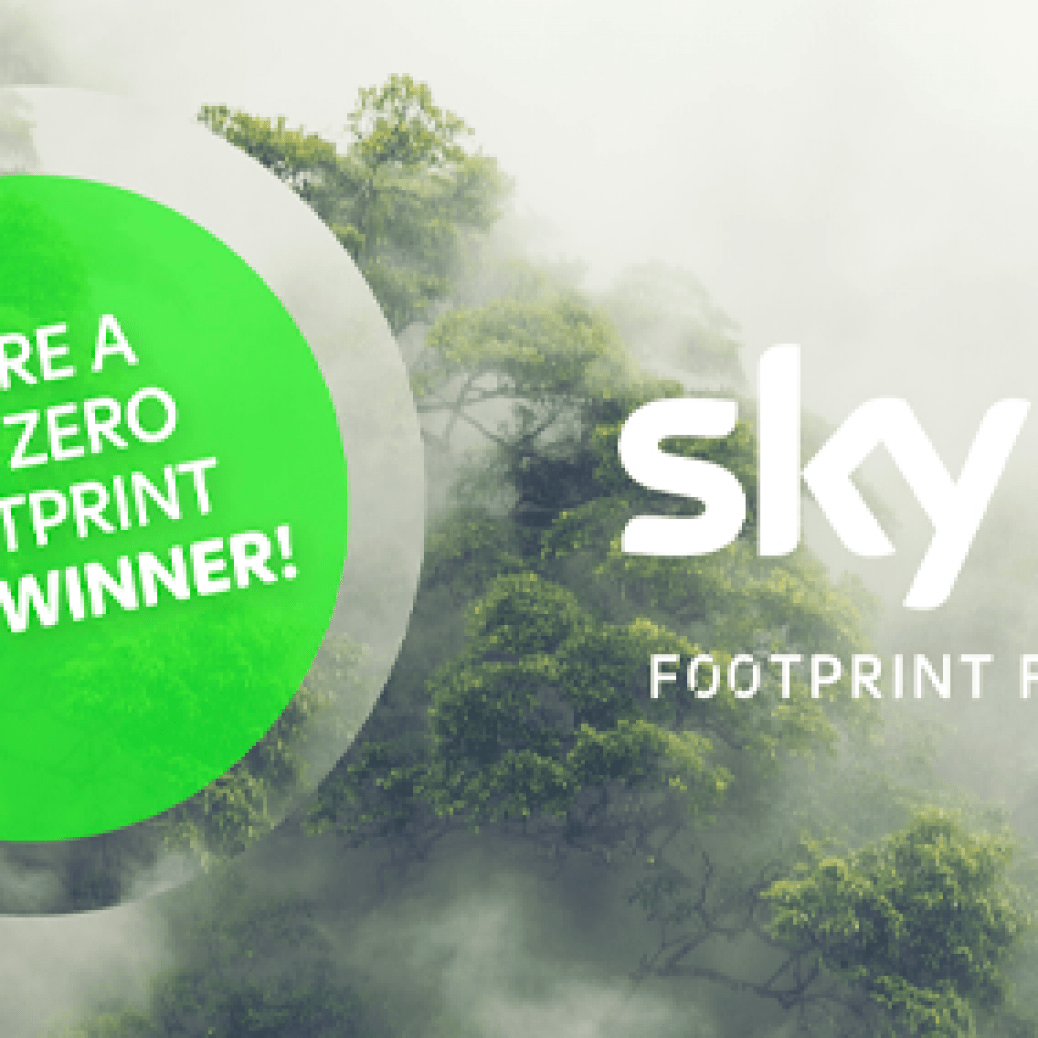 We're a Sky Zero Footprint Fund Winner!
