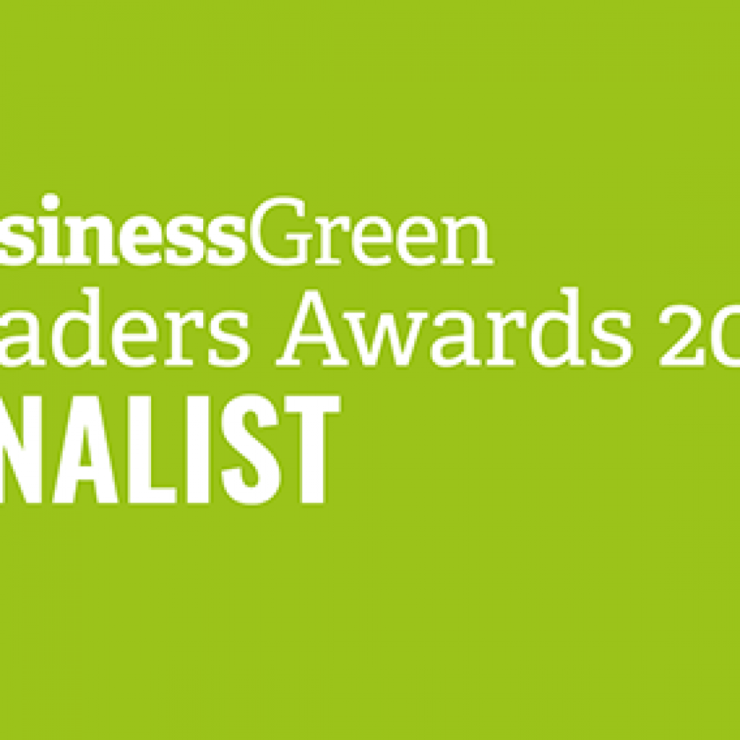 BusinessGreen Leaders Awards 2021 Finalist
